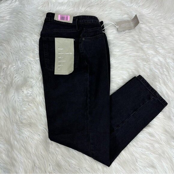Everlane Women’s NWT Black The Curvy‎ Cheeky Minimalist Jean W28 Crop/L26.5 - Picture 3 of 12